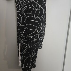 Target Black and White Web Pattern Pants